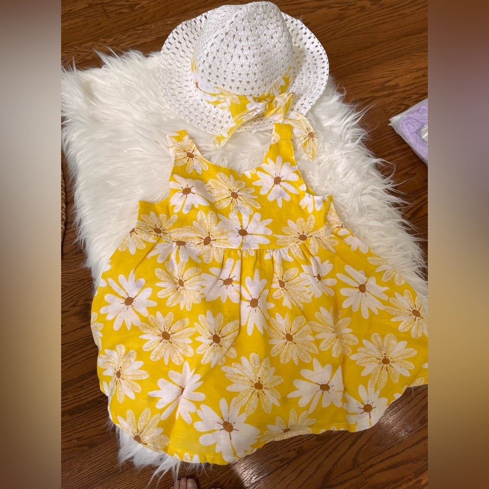 SPRING DRESS - Hat and dress set